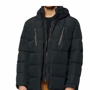 MARC NEW YORK Montrose Men Down Filled Mid Length Puffer Jacket NWOT SIZE S